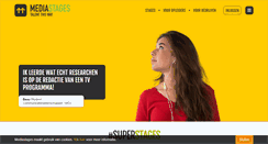 Desktop Screenshot of mediastages.nl